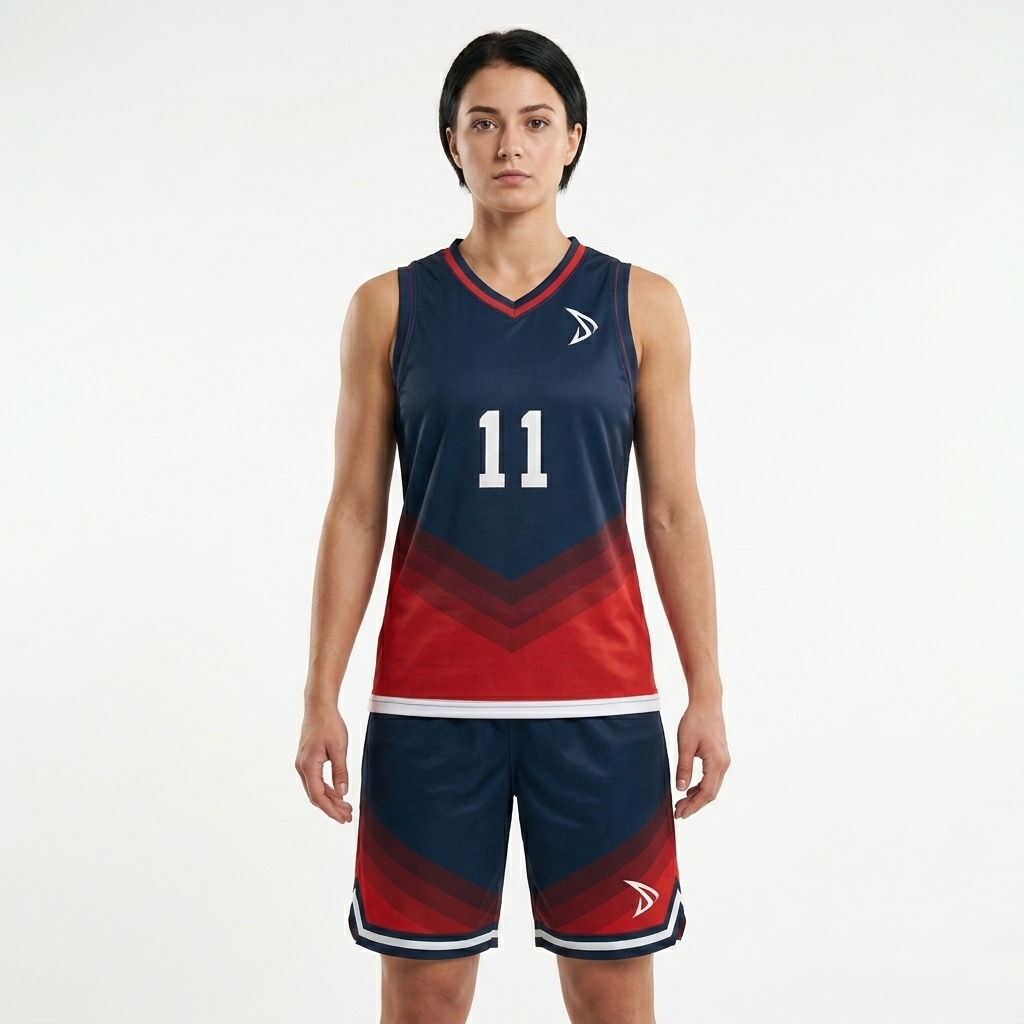 Basketball Women Team Uniform (2)