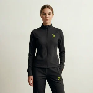 Ladies Tracksuit Black