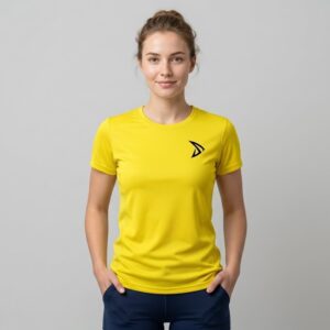 Ladies T-Shirt Yellow