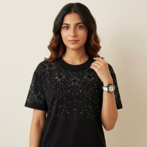 Rhinestone T-Shirt 01
