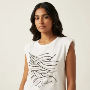 Rhinestone T-Shirt 04
