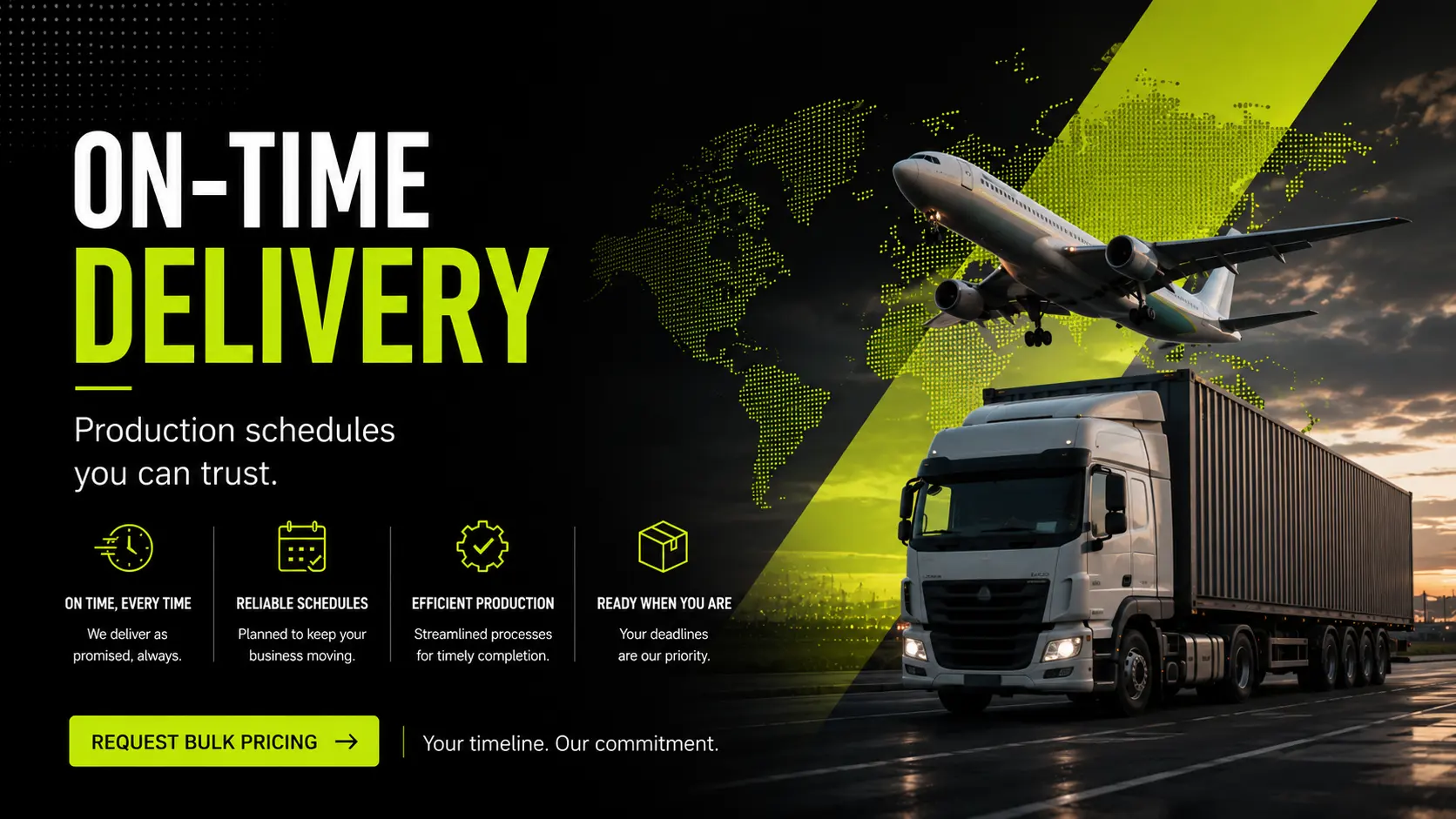On time delivery (1)